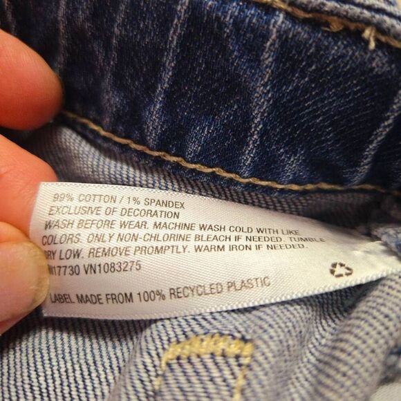 Cat & Jack snap button fly shorts S6, lace trim - Picture 7 of 7